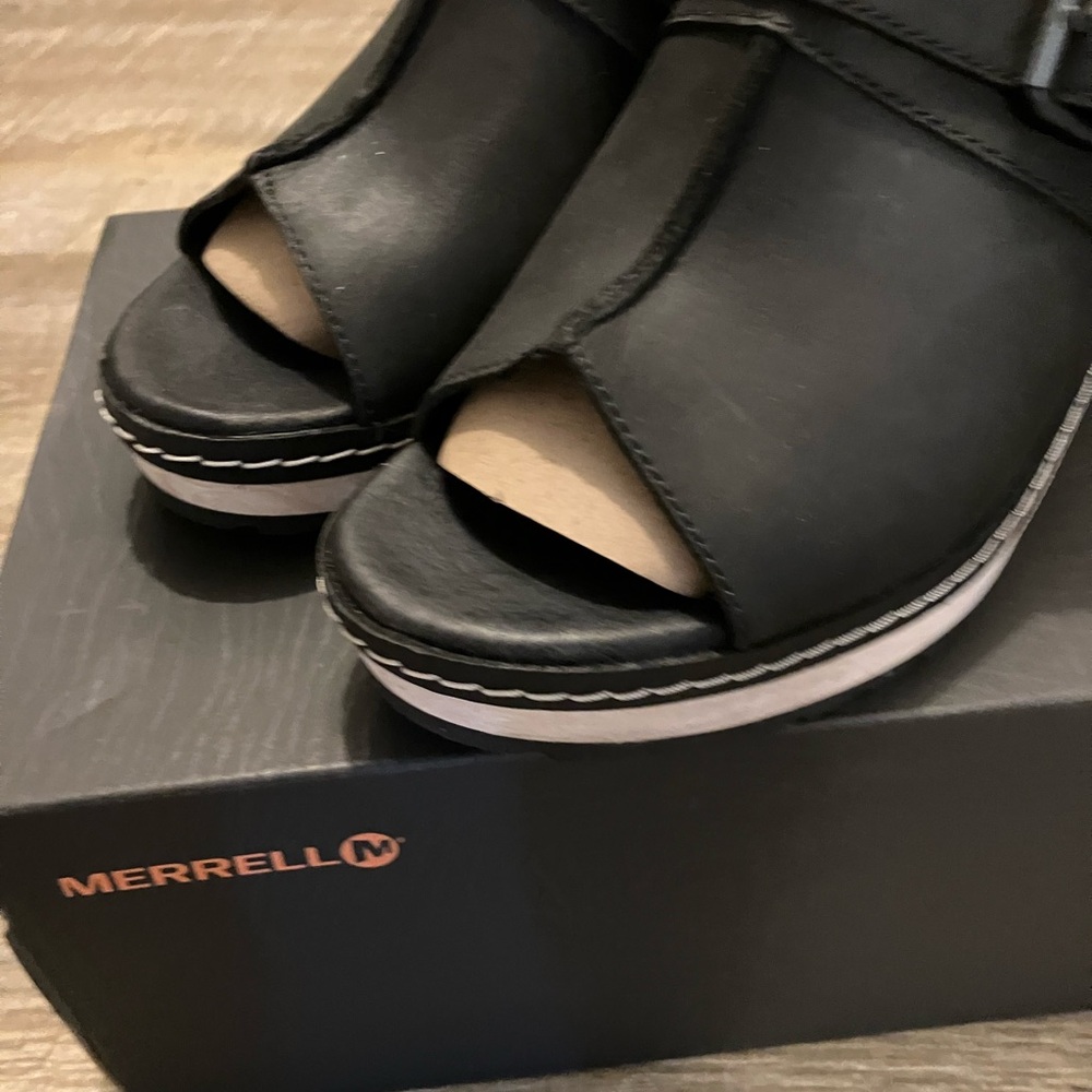 Merrell Women’s Halendi Slide in Black Size 6